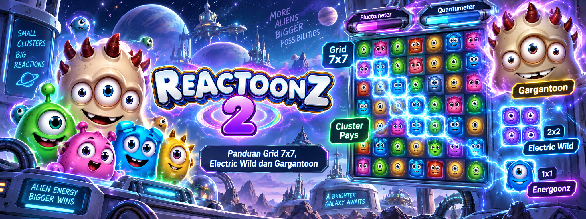 Reactoonz 2 Slot