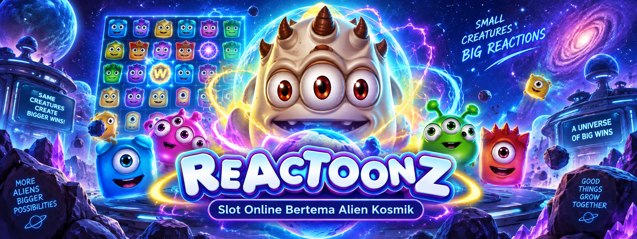 Reactoonz slot