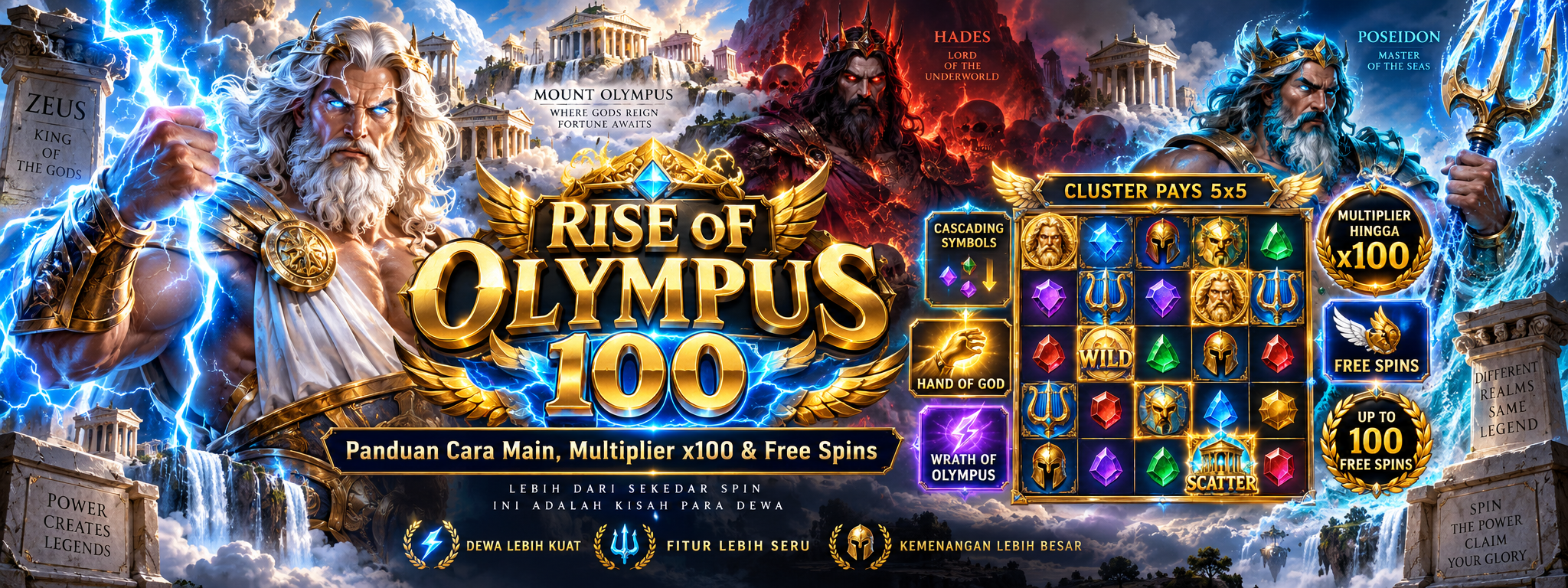 Rise of Olympus 100